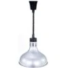 Rise & Fall Dome Heat Lamp Silver | Adexa A65121405