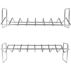 BBQ Roasting & Rib Rack For 21'' & 23'' Kamado Grills | Adexa AUURL
