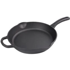 Cast Iron Skillet Pan Round Pre-seasoned ø305mm | Adexa KBJP30