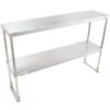 Double Tier Overshelf Stainless Steel 900x300x800mm | Adexa DOS300X900
