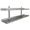 Wall Shelf 2 Levels 1000x300mm Stainless Steel | Adexa THWBS2R103