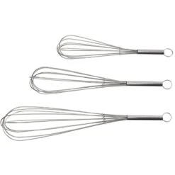 3 Piece Whisk Set Stainless Steel | Adexa E021