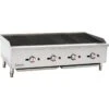 Professional Natural Gas Chargrill 4 Burners 30kW | Adexa ECB48S