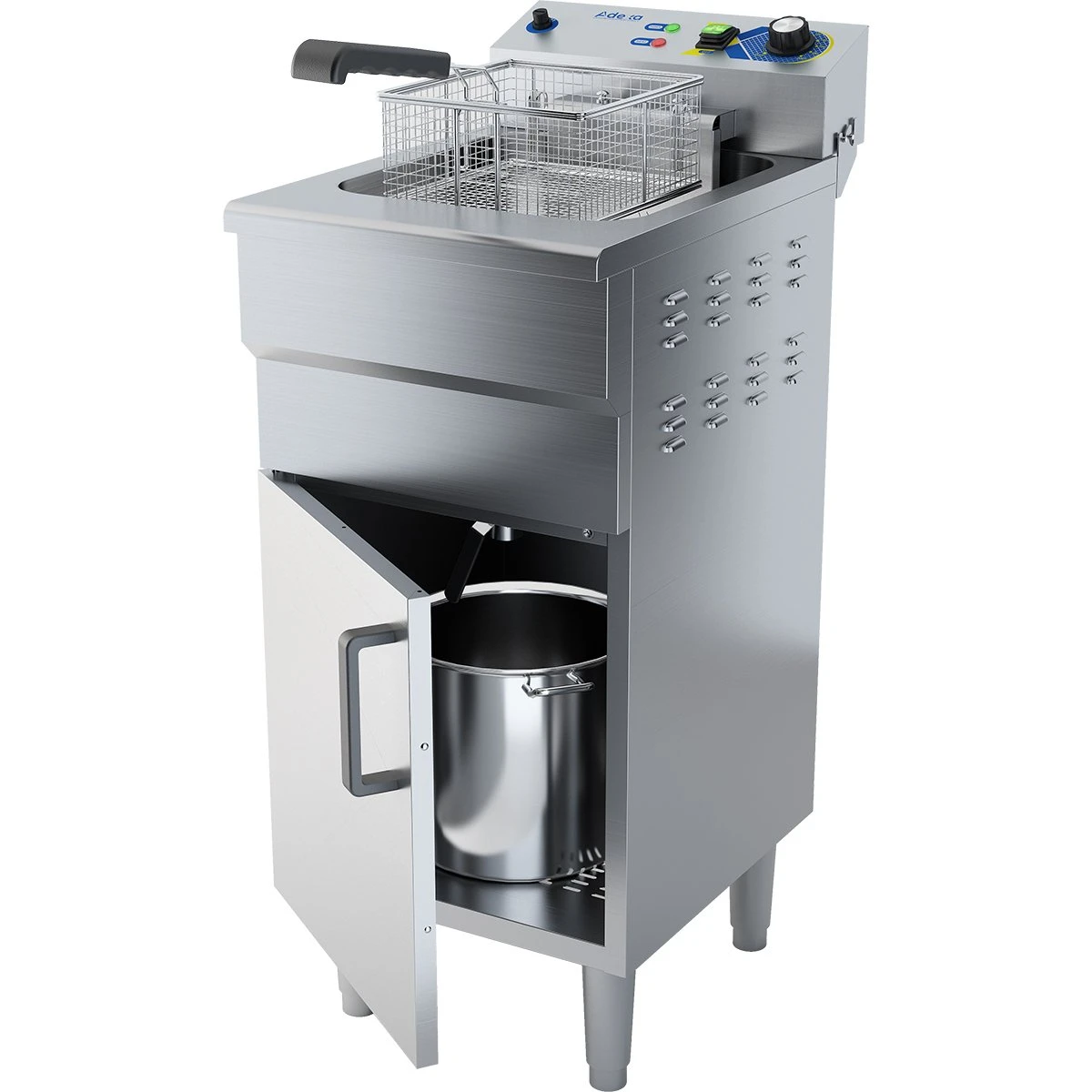 Commercial Fryer Single Electric 16 Litre 3kW Free Standing | Adexa EF161VC 2 Commercial Fryer Single Electric 16 Litre 3kW Free Standing | Adexa EF161VC - Image 2