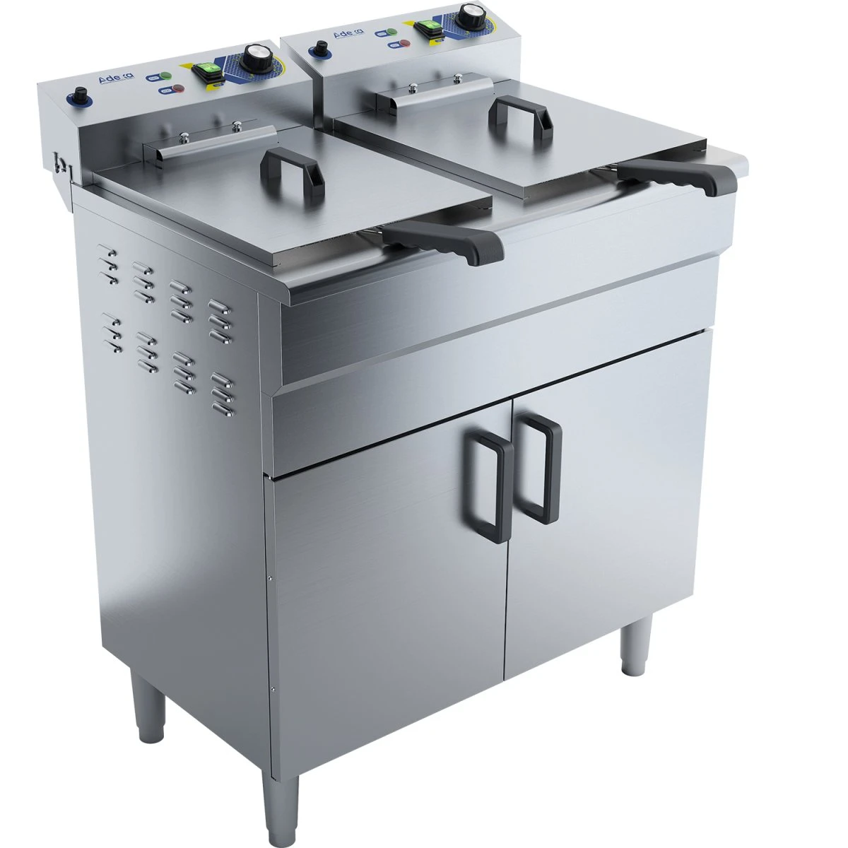 Commercial Fryer Double Electric 2x16 Litre 6kW Free Standing | Adexa EF162VC 3 Commercial Fryer Double Electric 2x16 Litre 6kW Free Standing | Adexa EF162VC - Image 3