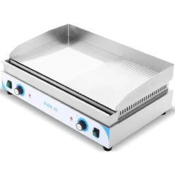 Commercial Griddle Smooth/Ribbed 720x460x240mm Chromed Plate 4.4kW Electric | Adexa EGN750D2 9 Commercial Griddle Smooth/Ribbed 720x460x240mm Chromed Plate 4.4kW Electric | Adexa EGN750D2 -Kitchen Series Store EGN750D2 2 1200x1200 1