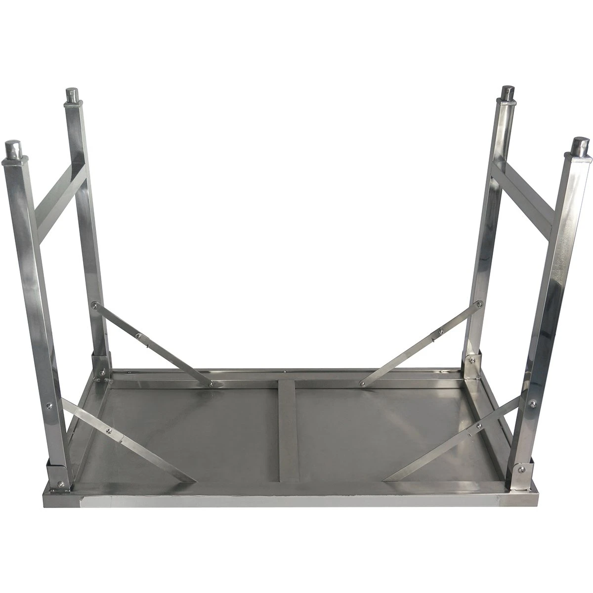Folding Stainless Steel Work Table 1200x600x850mm | Adexa FW4187660 3 Folding Stainless Steel Work Table 1200x600x850mm | Adexa FW4187660 - Image 3
