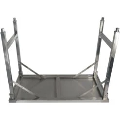 Folding Stainless Steel Work Table 1000x600x850mm | Adexa FW4187645 -Kitchen Series Store FW41876 2 1200x1200 5