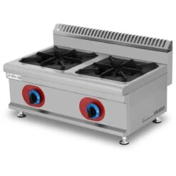 Commercial Countertop Gas Cooker 2 Burners Natural Gas | Adexa GB2T -Kitchen Series Store GB2T 1200x1200 1