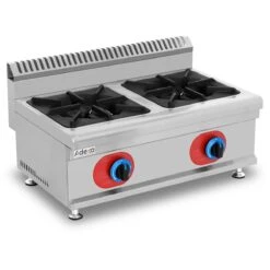 Commercial Countertop Gas Cooker 2 Burners Natural Gas | Adexa GB2T