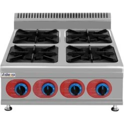 Commercial Countertop Gas Cooker 4 Burners Natural Gas | Adexa GB4T -Kitchen Series Store GB4T 1 1200x1200 1