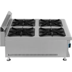 Commercial Countertop Gas Cooker 4 Burners Natural Gas | Adexa GB4T -Kitchen Series Store GB4T 3 1200x1200 1