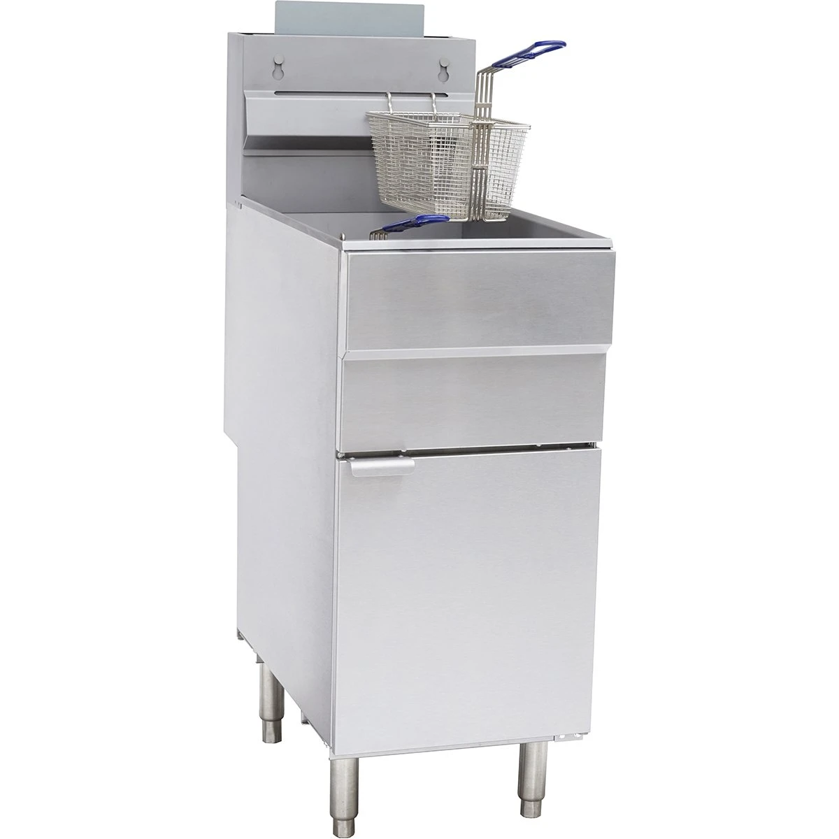 Twin Basket Professional Free Standing Fryer Natural Gas Single Tank 25 Litres 35kW | Adexa GF120 1 Twin Basket Professional Free Standing Fryer Natural Gas Single Tank 25 Litres 35kW | Adexa GF120