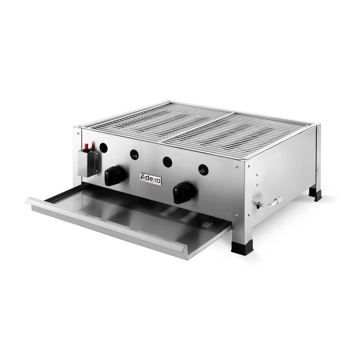 Commercial Gas BBQ Grill 2 Burners Table Top | Adexa GG1102B 2 Commercial Gas BBQ Grill 2 Burners Table Top | Adexa GG1102B - Image 2