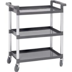Professional Utility Trolley Multi-purpose 3 Tier 1020x500x960mm | Adexa GX032B