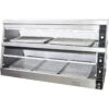 Commercial Hot Chicken Warmer / Heated Display 1536x690x830mm | Adexa HDS5