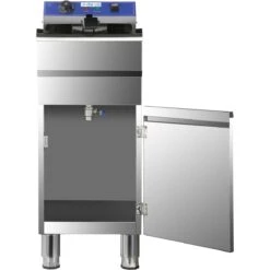 Commercial Fryer Double Electric 32 Litre 10kW Free Standing | Adexa HEF162C -Kitchen Series Store HEF161C 3 1200x1200 2