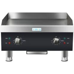 Commercial Griddle Smooth 610x620x360mm 8kW Electric | Adexa HEG824