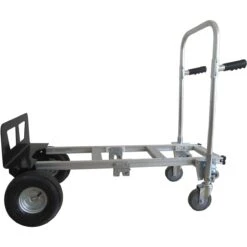 2-in-1 Trolley & Hand Truck Aluminium Telescopic Foldable 1110x510x970mm | Adexa HT1864 -Kitchen Series Store HT1864 1200x1200 2