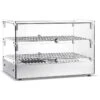 Commercial Countertop Heated Display Cabinet 50 Litres Stainless Steel | Adexa HW50