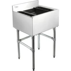 Commercial Ice Bin Underbar Splashback Stainless Steel | Adexa IB183008