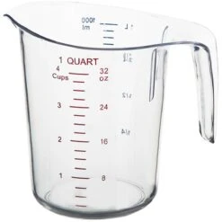 Polycarbonate Measuring Jug 4 Cups Heavy Duty | Adexa MC1QT