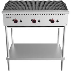 Commercial Gas Chargrill Freestanding 910mm Width | Adexa MGL36MF