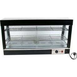 Commercial Heated Display Merchandiser 370 Litres Countertop | Adexa MLP603 -Kitchen Series Store MLP603 3 1200x1200 1