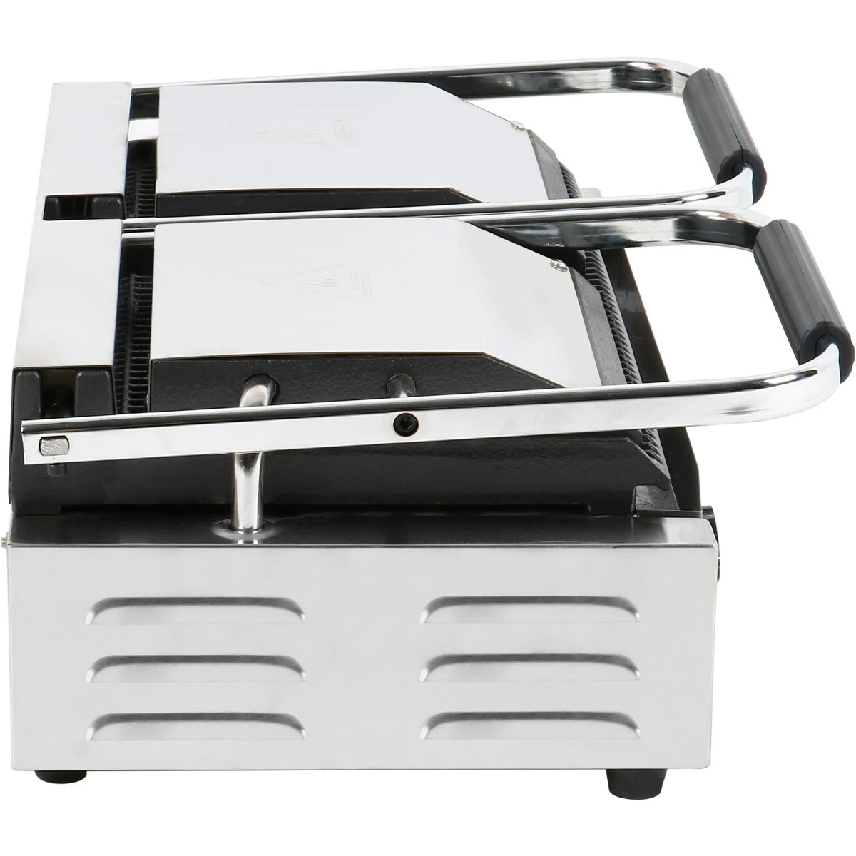 Heavy Duty Twin Panini Contact Grill Dual Zone 1.8kW Ribbed | Adexa MLP813 3 Heavy Duty Twin Panini Contact Grill Dual Zone 1.8kW Ribbed | Adexa MLP813 - Image 3