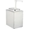 Commercial Condiment/Sauce Pump Dispenser 1x2 Litre Stainless Steel | Adexa NHP001