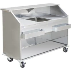 Commercial Portable Bar Stainless Steel 1550x580x1200mm | Adexa PB2361SS