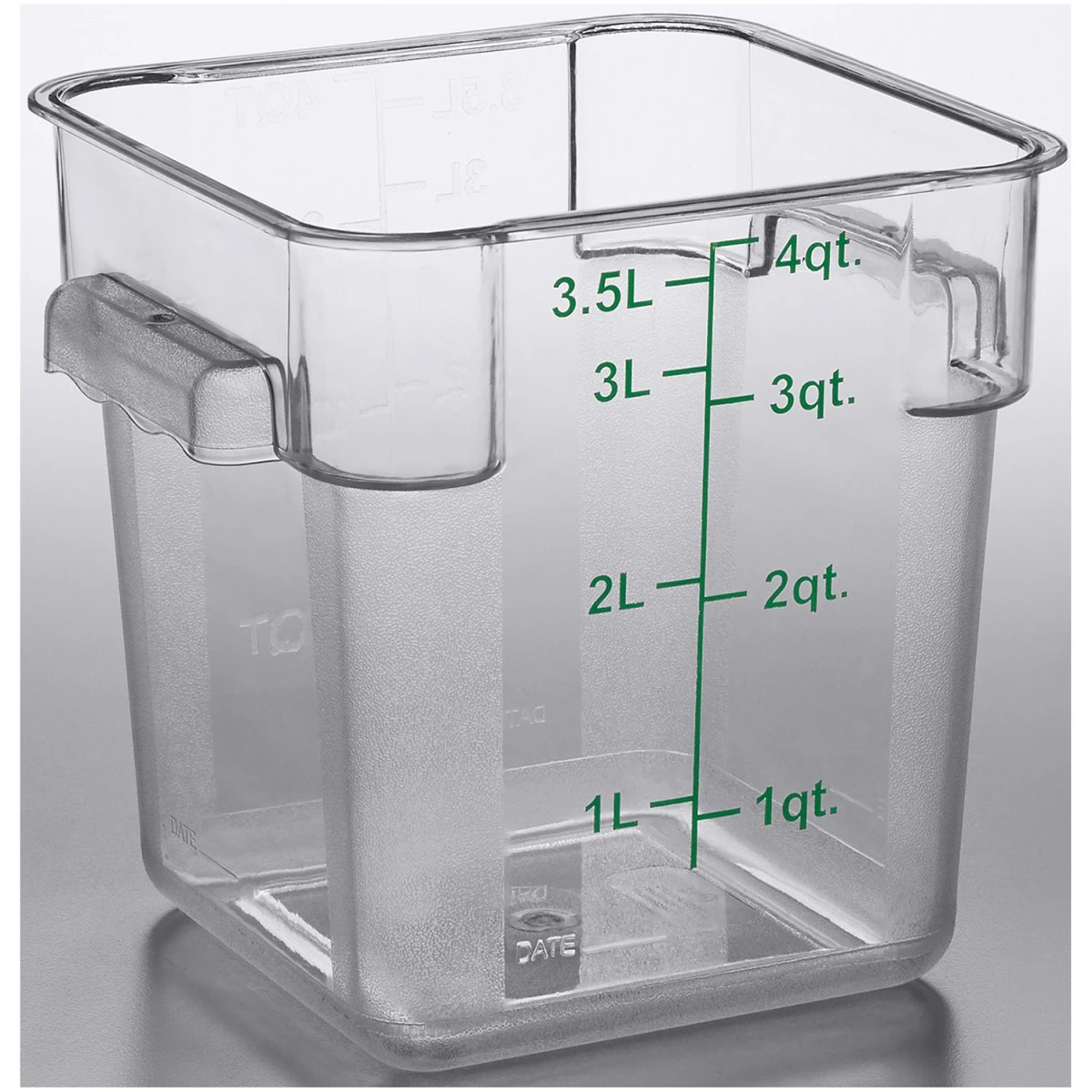 Food Storage Container 3.8 Litre Polycarbonate | Adexa PCC4 1 Food Storage Container 3.8 Litre Polycarbonate | Adexa PCC4