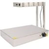 Commercial Warming Tray With Heating Lamp Stainless Steel 500x500mm | Adexa PWE5050