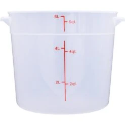 Food Storage Container 6 Litre Translucent Polypropylene | Adexa RSC6