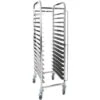 15 Tier Rack/Tray/Pan Trolley Stainless Steel 30xGN1/1 Tray Capacity | Adexa RT2115
