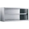 Wall Cabinet Open Stainless Steel Width 1400mm Depth 400mm | Adexa THWOR144