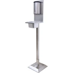 No-contact Disinfection Stand Stainless Steel Height 1205mm | Adexa THXSJ