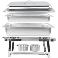 Chafing Dish GN1/1 Stainless Steel 9 Litres | Adexa VICCDSV9A1 -Kitchen Series Store VICCDSV9A1 3 1200x1200 1
