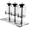 Commercial Juice Dispenser 3x8 Litres | Adexa VICJDQ24