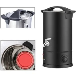 Commercial Water Boiler Double Wall 45 Litres Black | Adexa VICWBWB45 -Kitchen Series Store VICWBWB 2 1200x1200 2