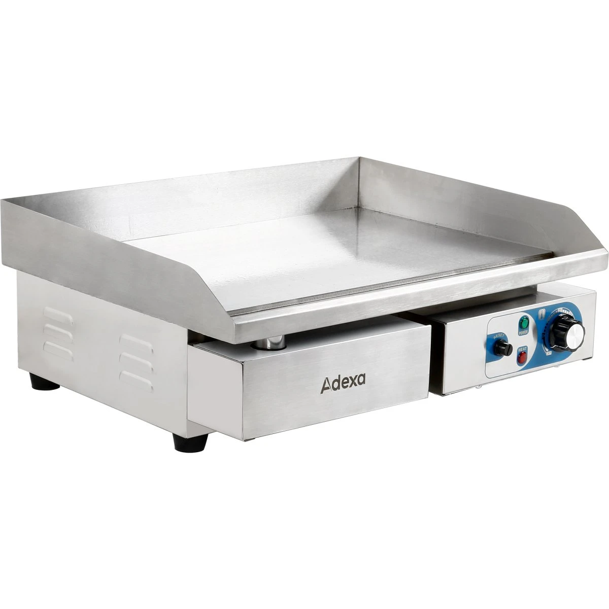 Commercial Griddle Smooth Medium 1 Zone 3kW Electric | Adexa WHEG818AF 1 Commercial Griddle Smooth Medium 1 Zone 3kW Electric | Adexa WHEG818AF