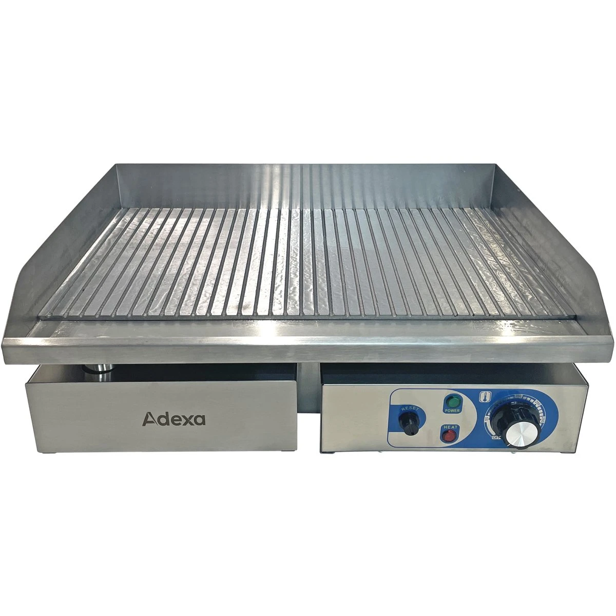 Commercial Griddle Ribbed Medium 1 Zone 3kW Electric | Adexa WHEG818AR 2 Commercial Griddle Ribbed Medium 1 Zone 3kW Electric | Adexa WHEG818AR - Image 2