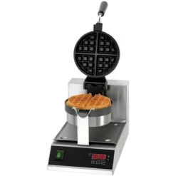 Commercial Premium Waffle Maker Round Digital Control Single | Adexa WB03D -Kitchen Series Store WM3 3 1200x1200 1