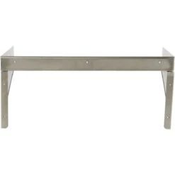 Wall Shelf 1 Level 3 Sides Upturn 1200x400x254mm Stainless Steel | Adexa WSW400120B -Kitchen Series Store WSW 3 1200x1200 1