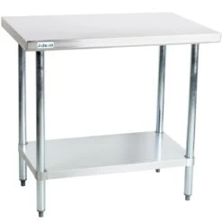 Commercial Work Table Stainless Steel Bottom Shelf 1000x750x900mm | Adexa WTG750X1000