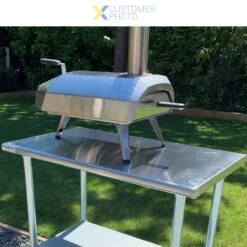 Commercial Work Table Stainless Steel Bottom Shelf 1200x600x900mm | Adexa WTG600X1200 -Kitchen Series Store WTG600X1000 1200x1200 3